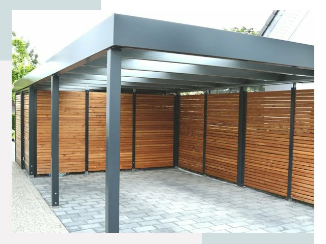 Навесы для парковки в Северодвинске