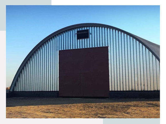 Арочные ангары в Северодвинске