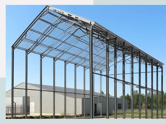 Прямо стенные ангары от СтальСтрой-Свр по цене 607 руб.