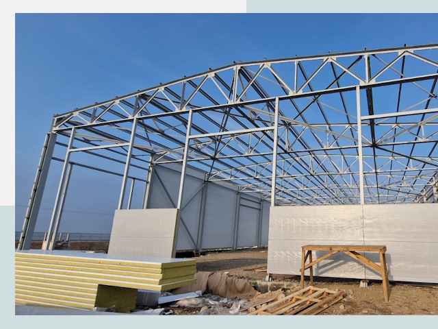 Утепленные ангары в Северодвинск от 607 руб. за м²