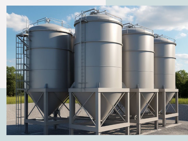 Металлические силосы от СтальСтрой-Свр по цене 607 руб.