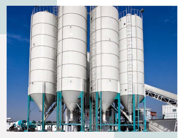 Строительство цементных силосов в Северодвинске