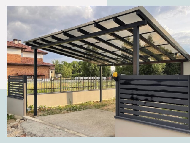 Металлические навесы в Северодвинск от 607 руб. за м²