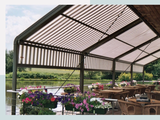 Элегантные навесы для кафе от 607 руб в Северодвинск