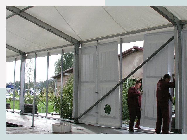 Быстро сборные шатры в Северодвинск от 607 руб. за м²