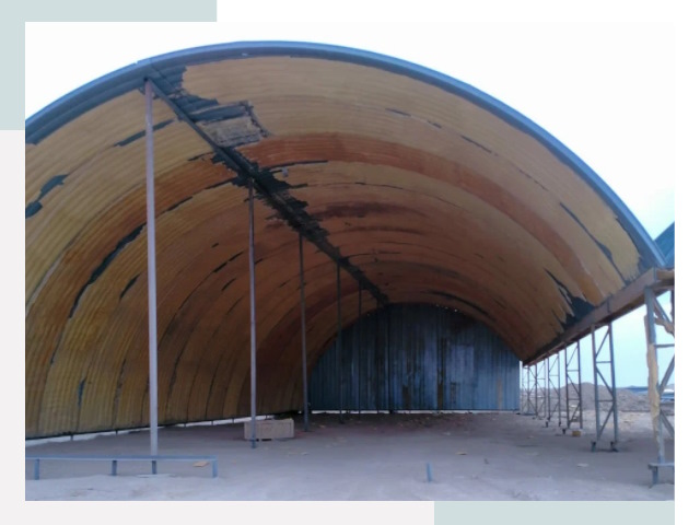 Реконструкция ангаров в Северодвинске