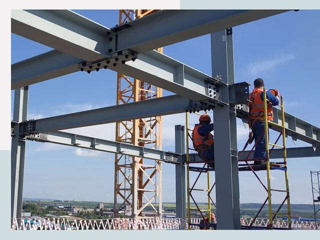 Монтаж металлоконструкций в Северодвинске